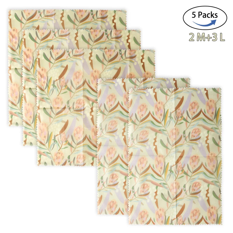 Reusable Beeswax Food Wraps