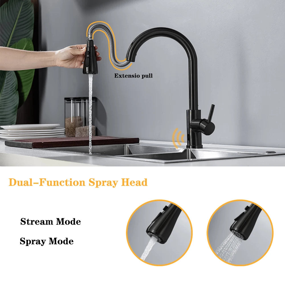 Smart Touchless Kitchen Faucet