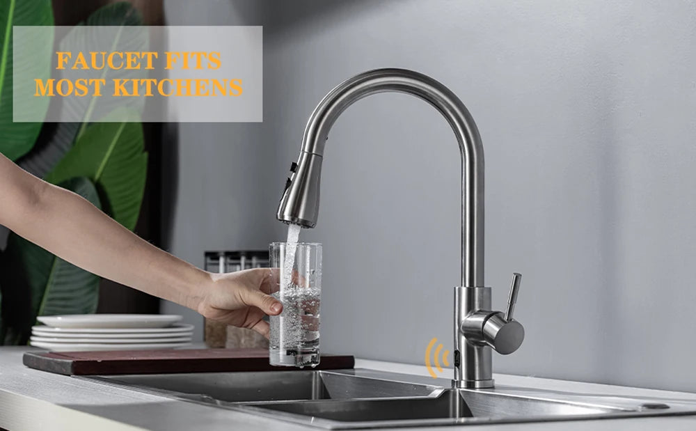 Smart Touchless Kitchen Faucet
