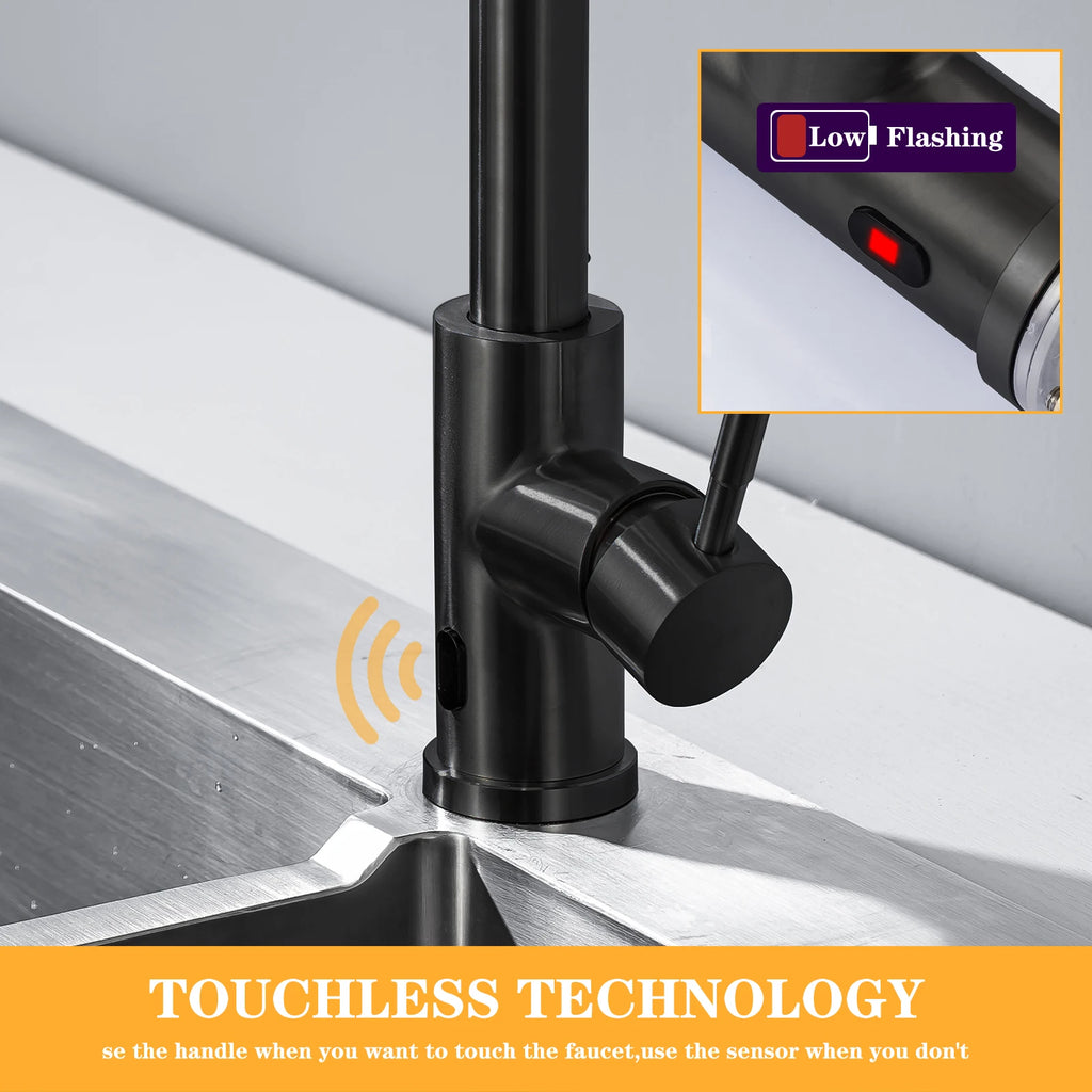 Smart Touchless Kitchen Faucet