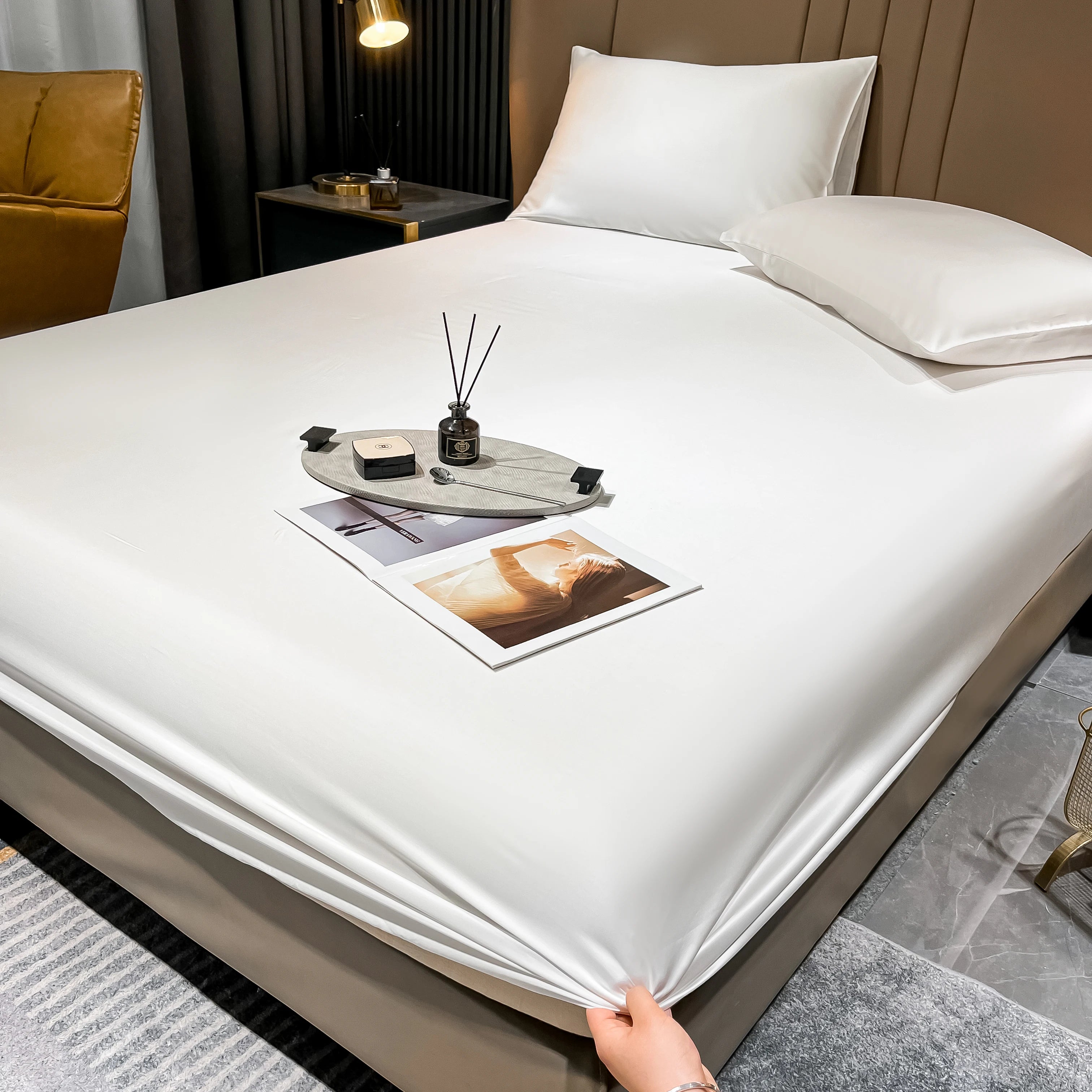 Luxury Mulberry Silk Fitted Sheet