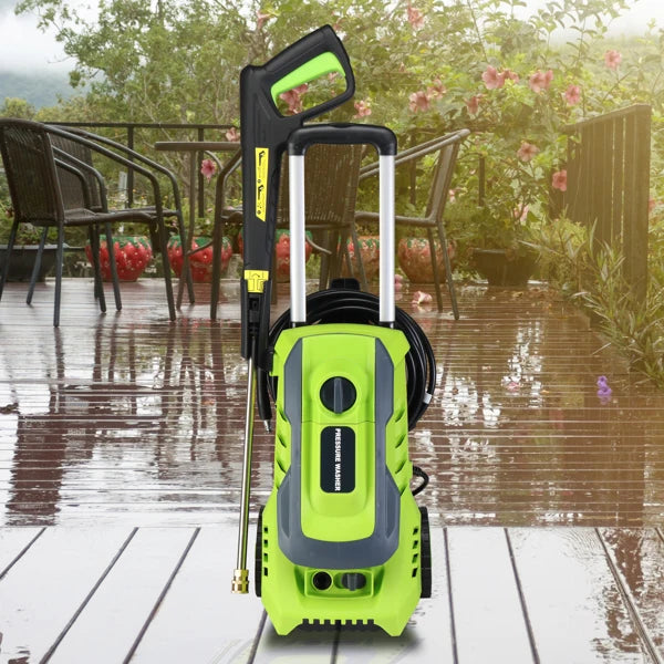 Green 1300PSI Electric Pressure Washer