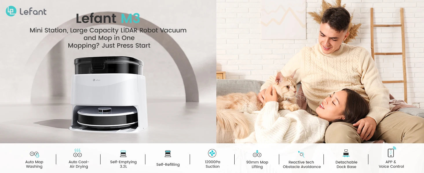 Robot Vacuum Cleaner with Mapping