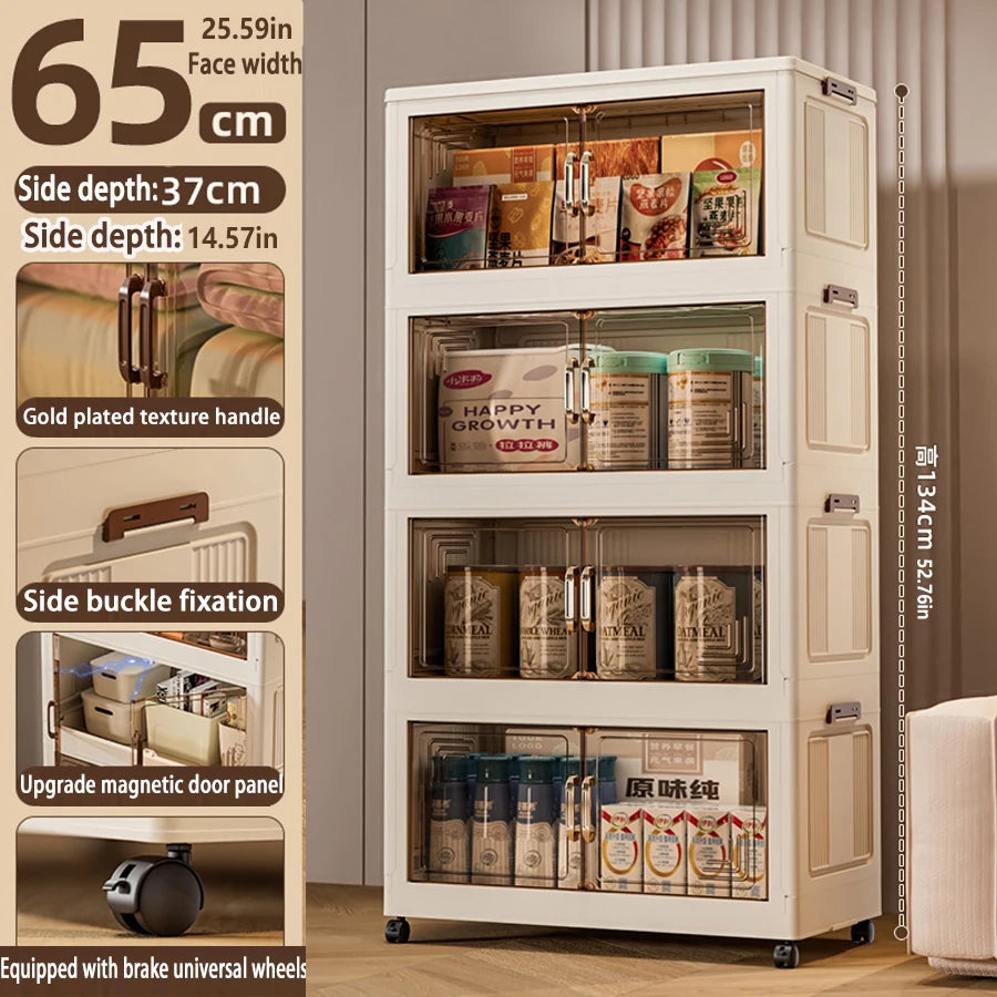Folding Storage Cabinet Wardrobe