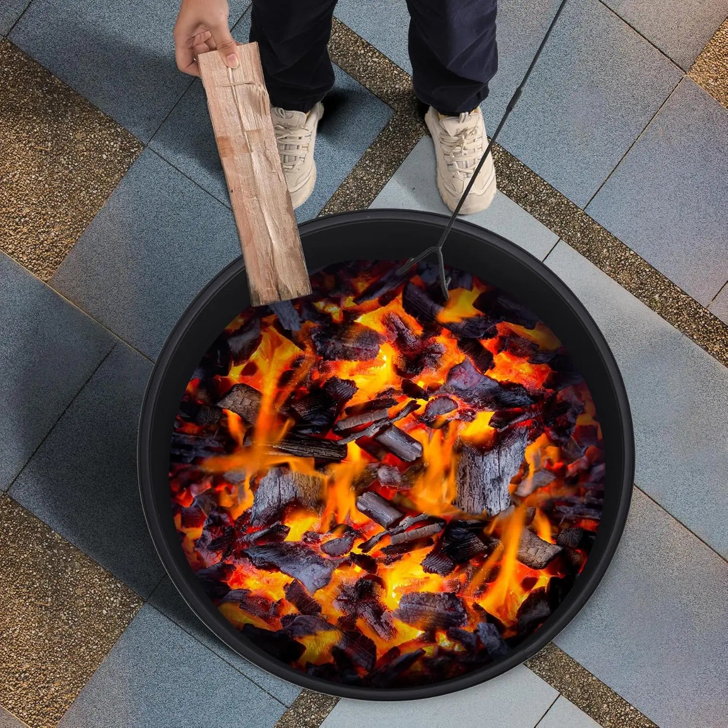 Smokeless Outdoor Patio Fire Pit
