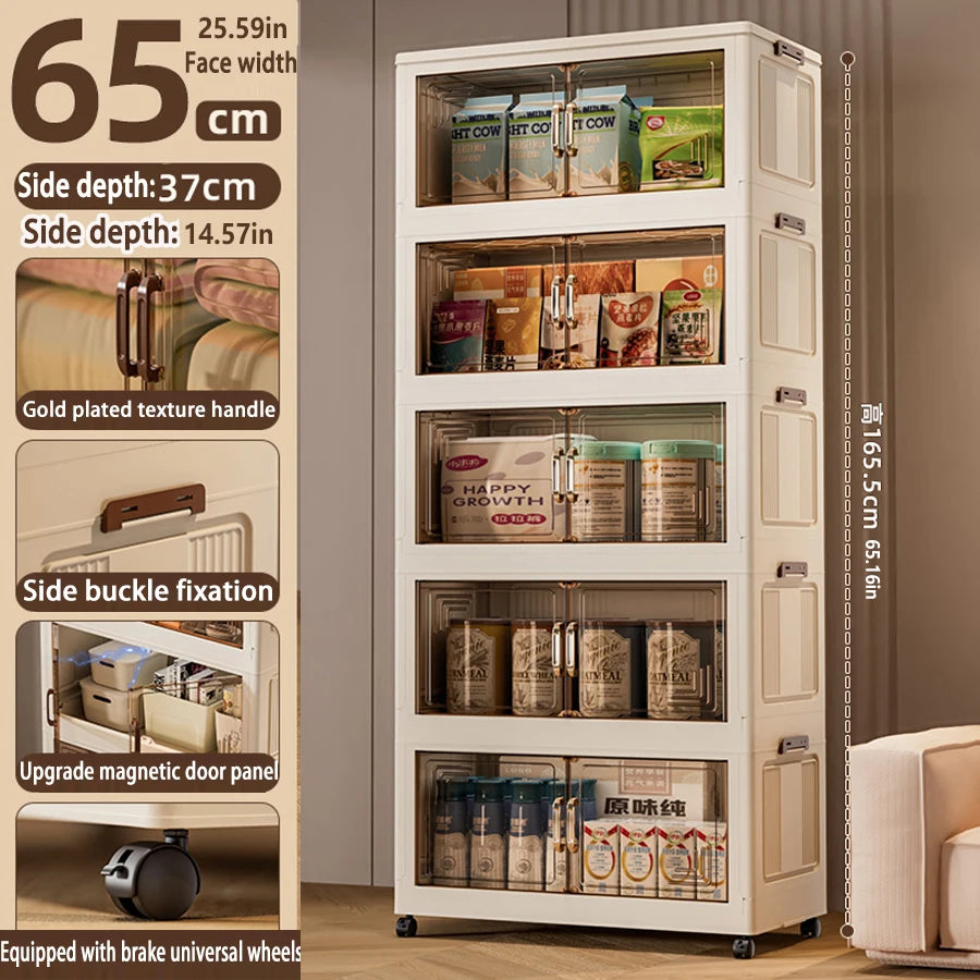 Folding Storage Cabinet Wardrobe