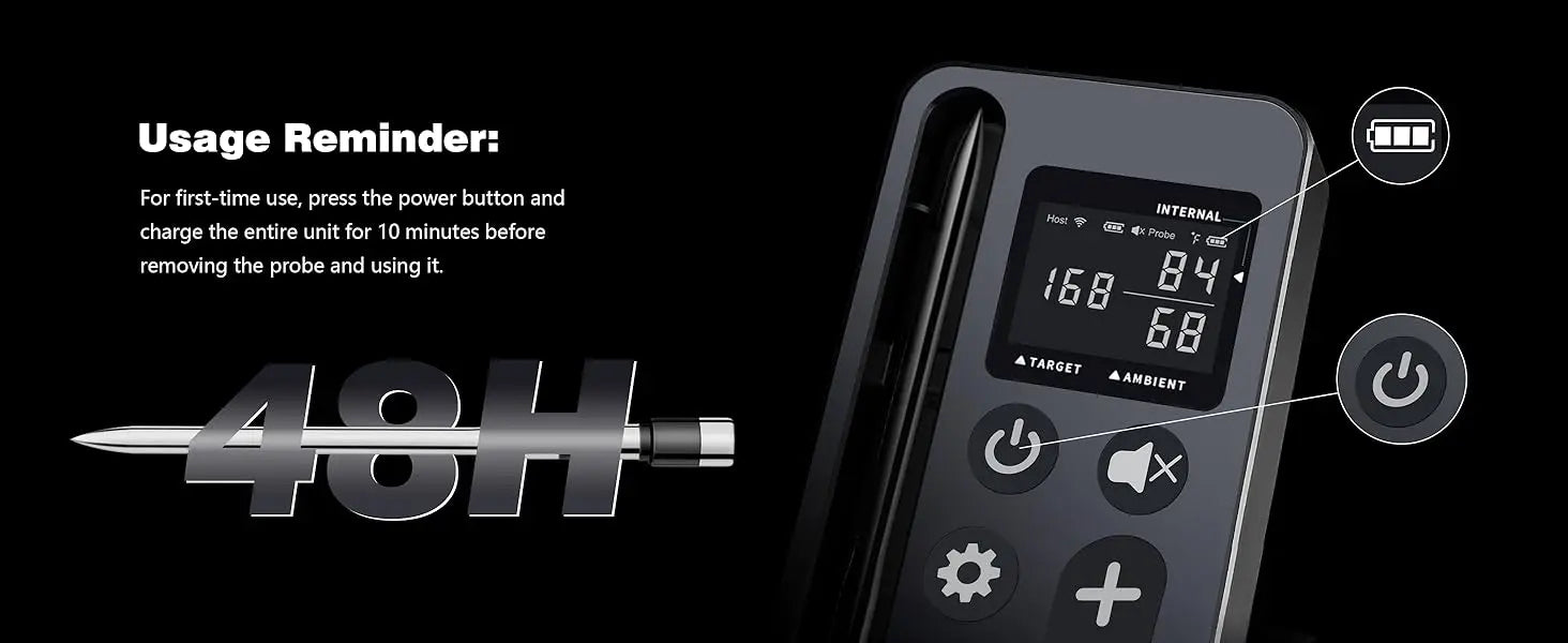 Wireless Bluetooth Meat Thermometer