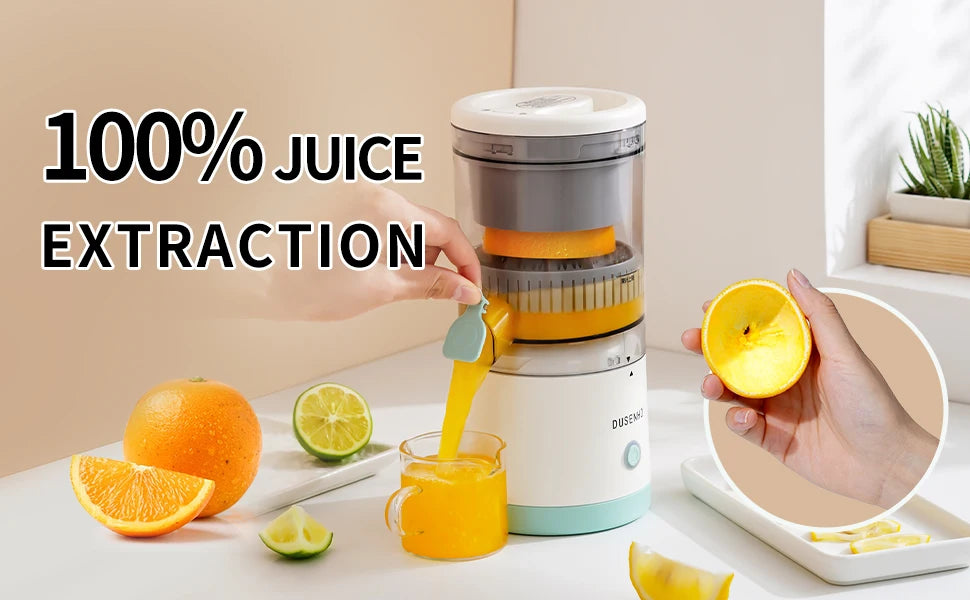 Rechargeable Electric Citrus Juicer
