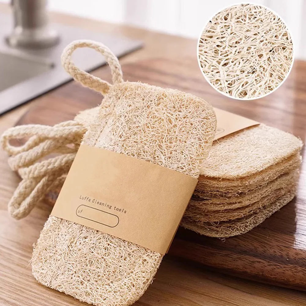 Natural Loofah Kitchen Sponges