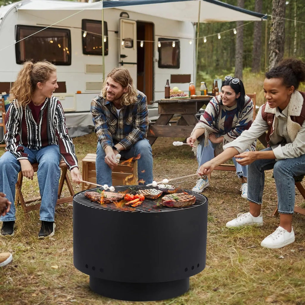 Smokeless Outdoor Patio Fire Pit