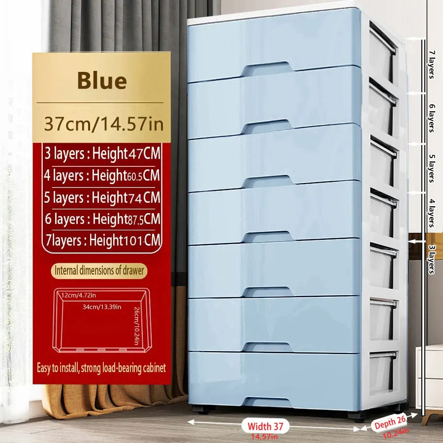 Multi-Layer Drawer Storage Cabinet