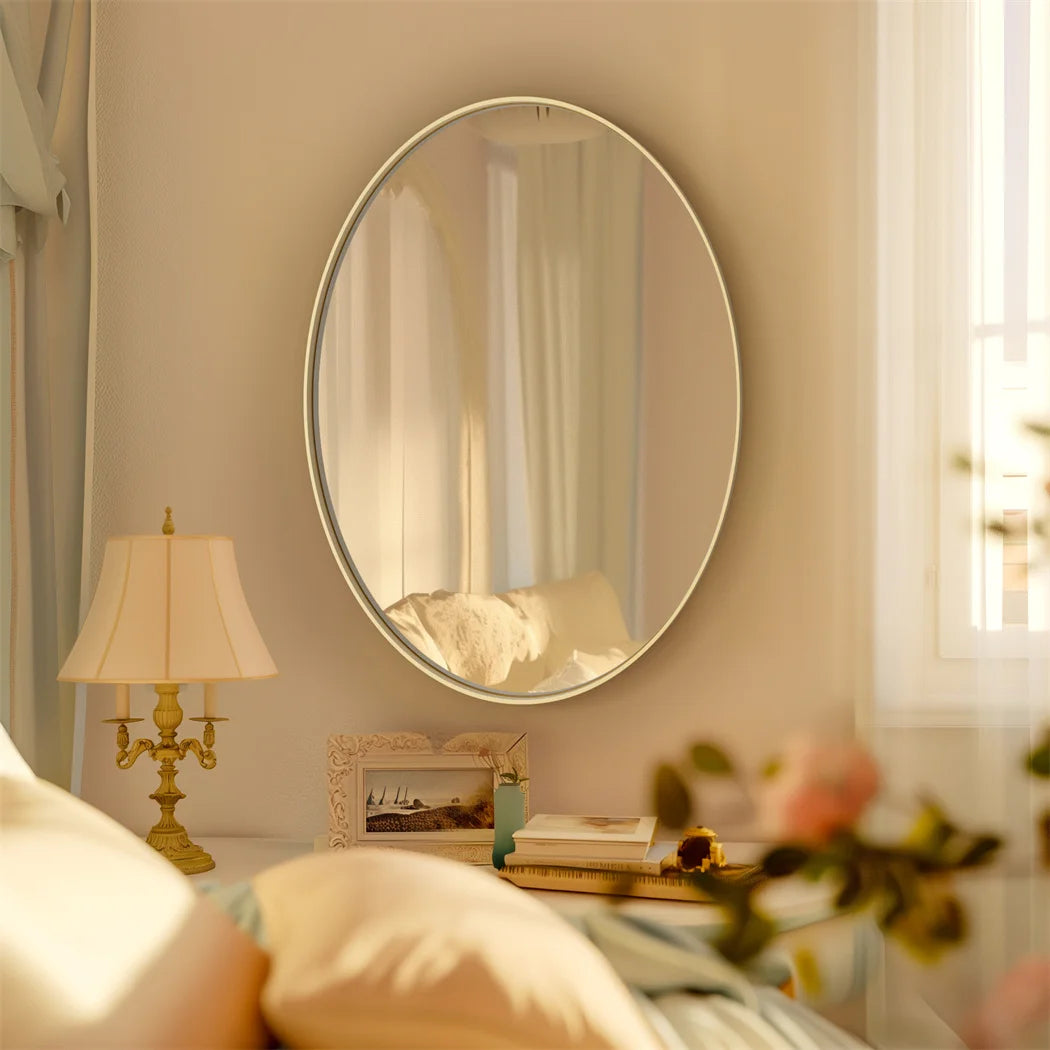 Brushed Gold Wall Mirror
