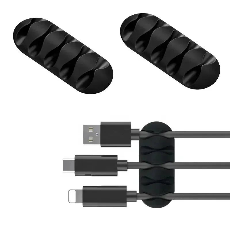 Silicone Cable Organizer Clips