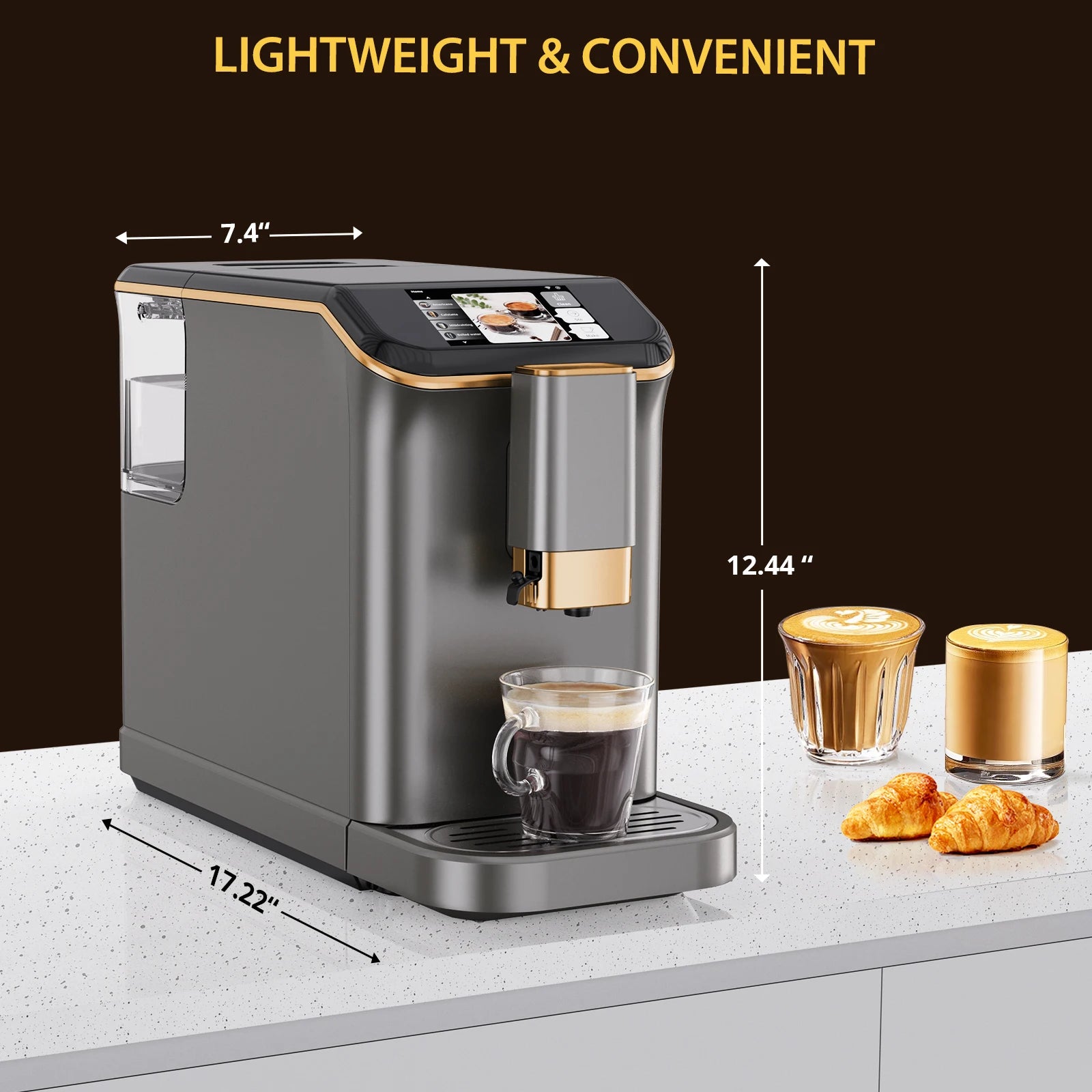 20-Bar Automatic Espresso Machine