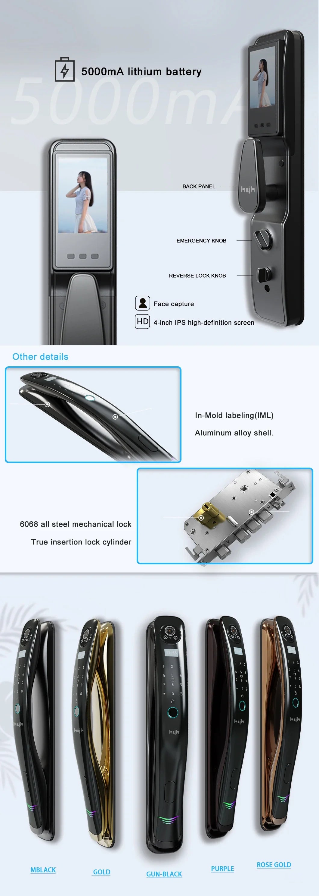 3D Face Recognition Smart Lock