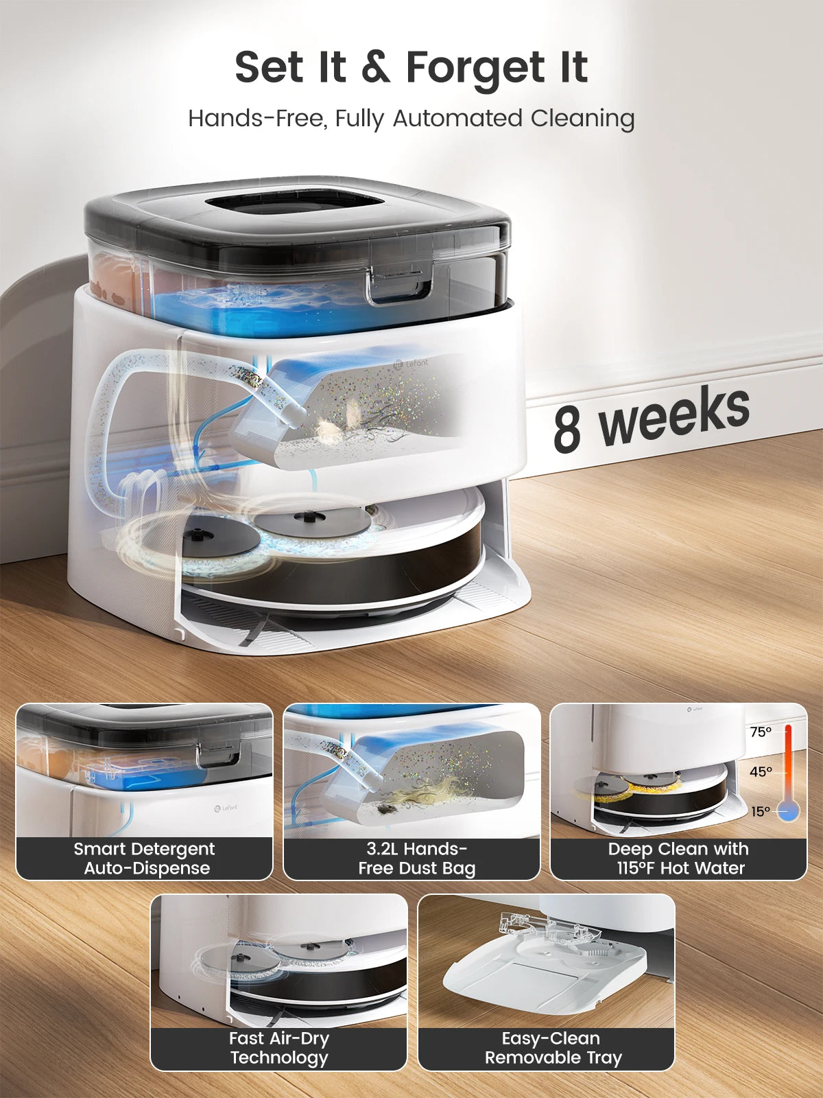 Robot Vacuum Cleaner with Mapping