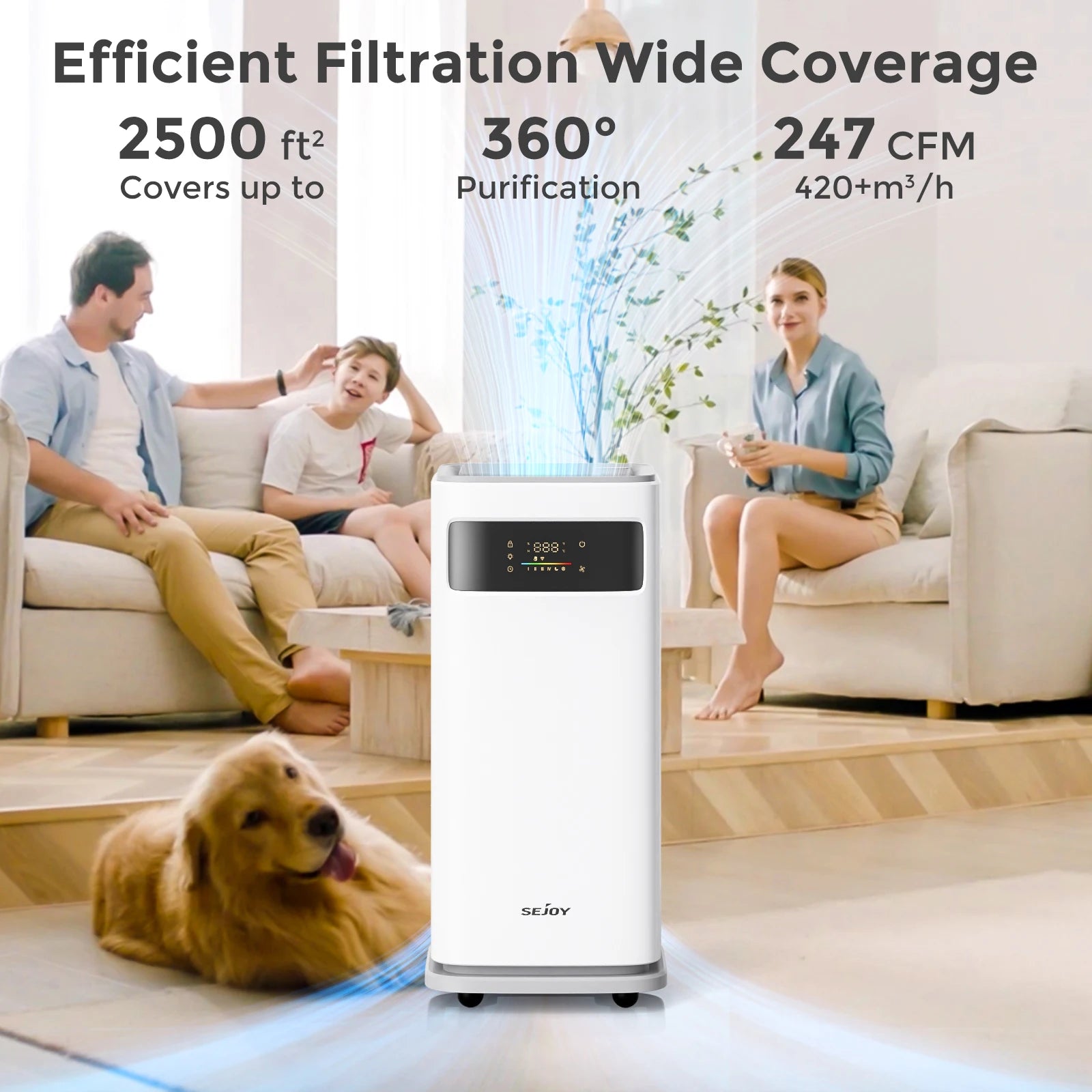 HEPA H13 Home Air Purifier