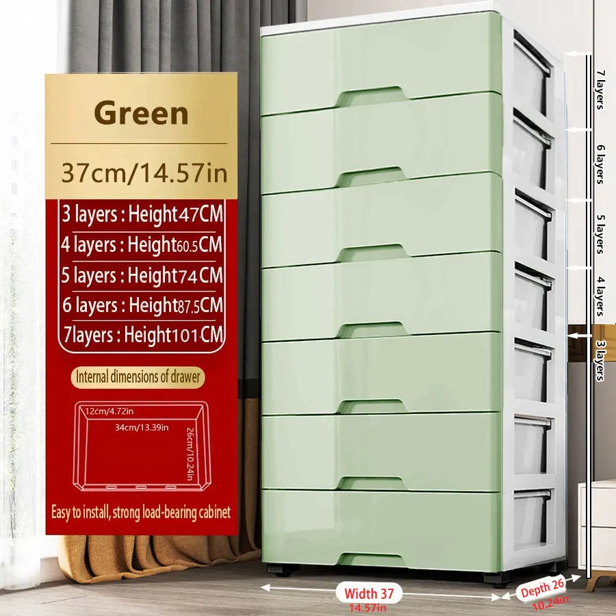 Multi-Layer Drawer Storage Cabinet