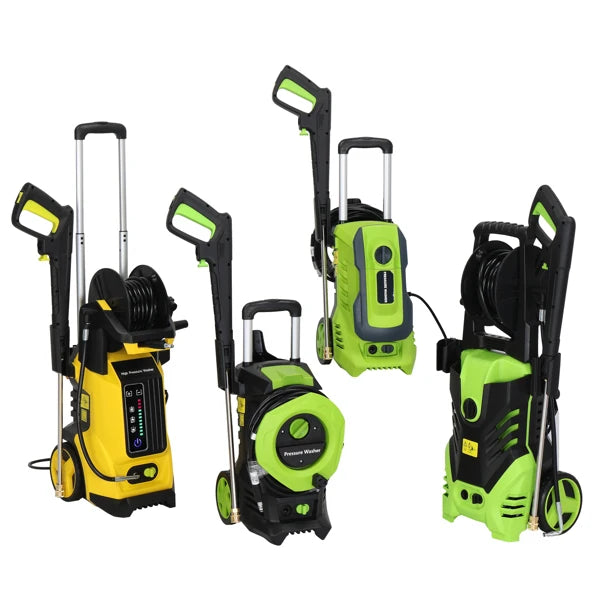 Green 1300PSI Electric Pressure Washer