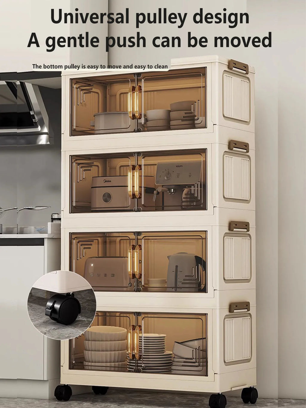 Folding Storage Cabinet Wardrobe