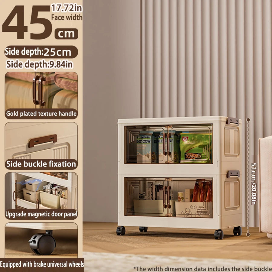 Folding Storage Cabinet Wardrobe