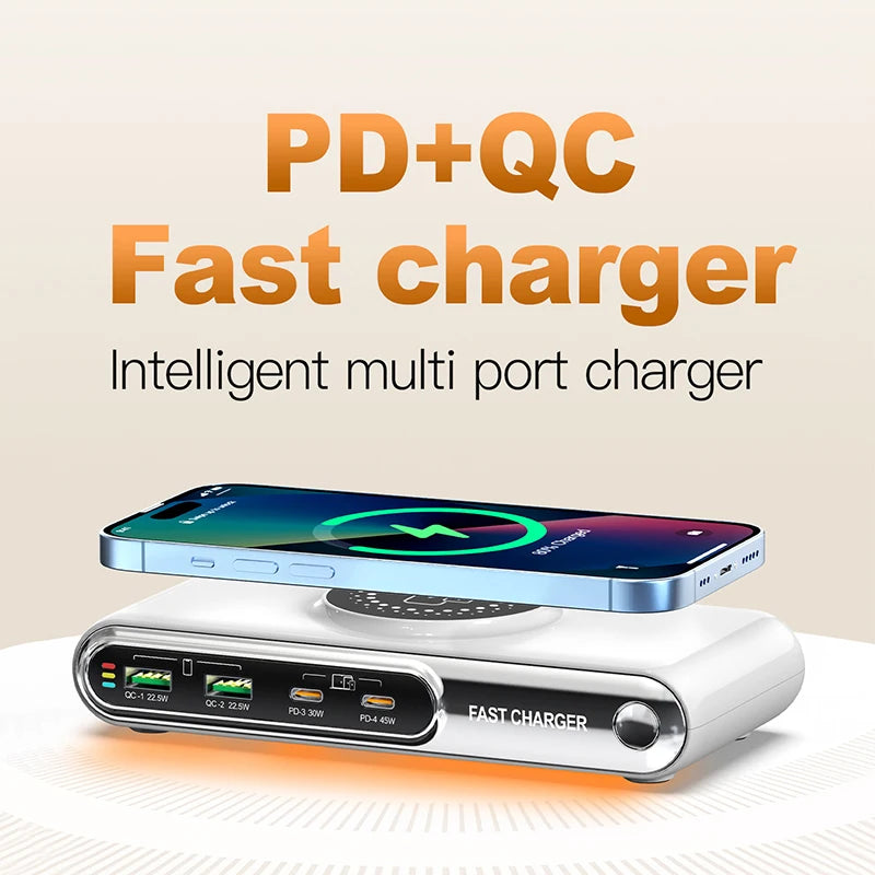72W GaN Fast Charging Station
