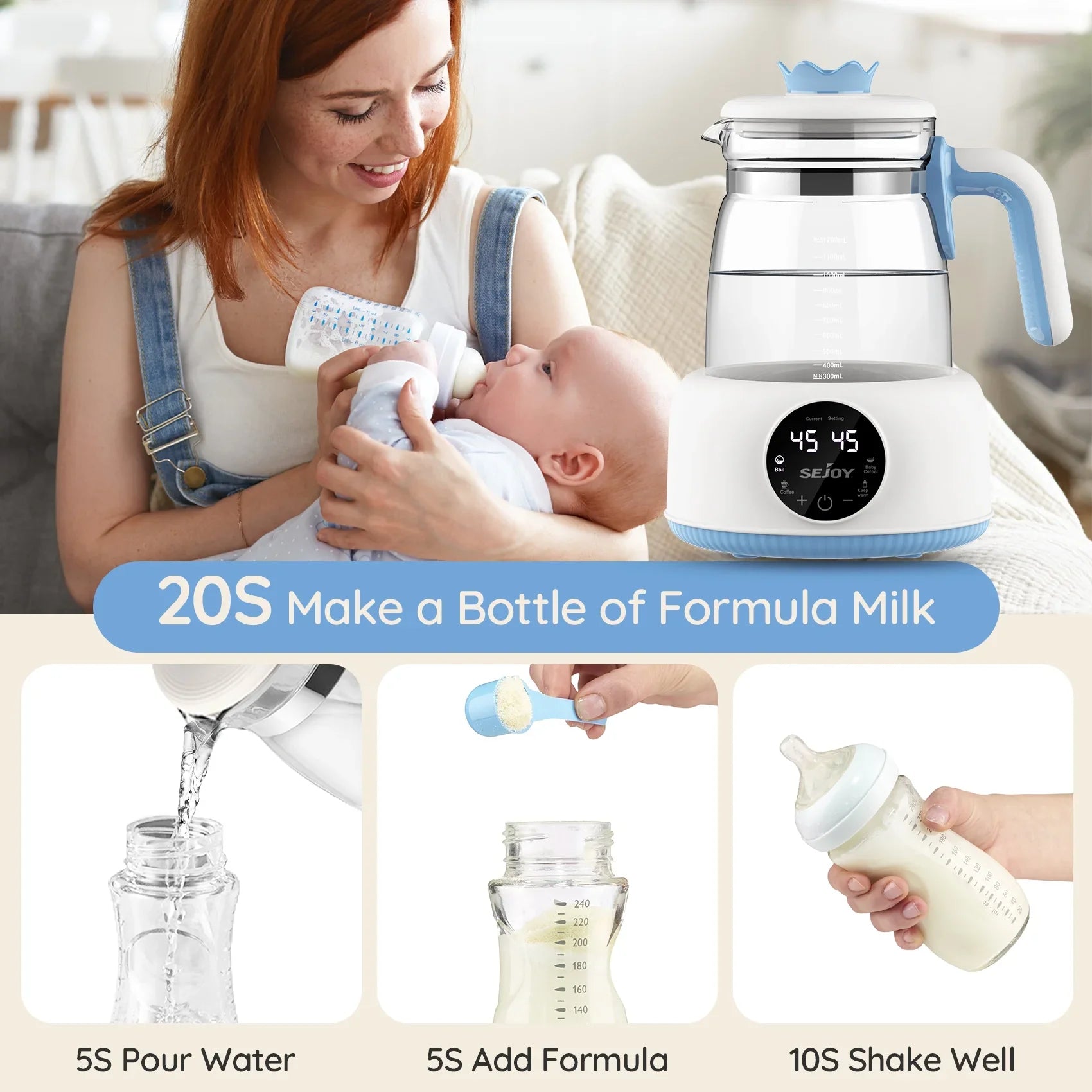 Sejoy Baby Electric Kettle