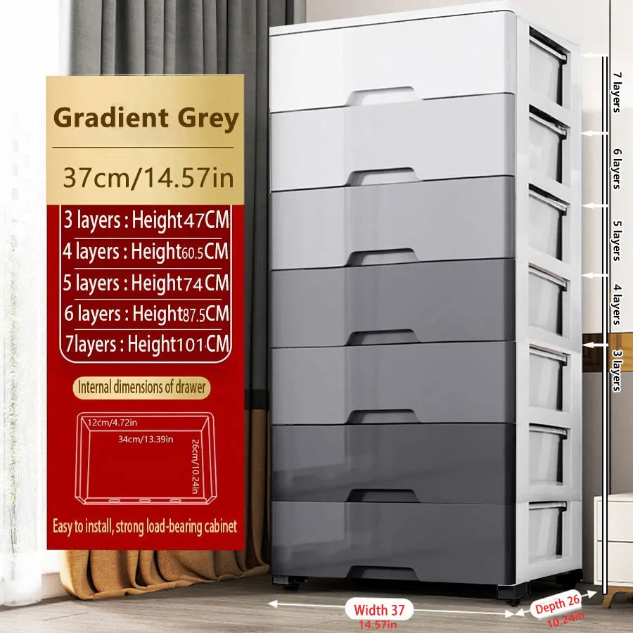 Multi-Layer Drawer Storage Cabinet