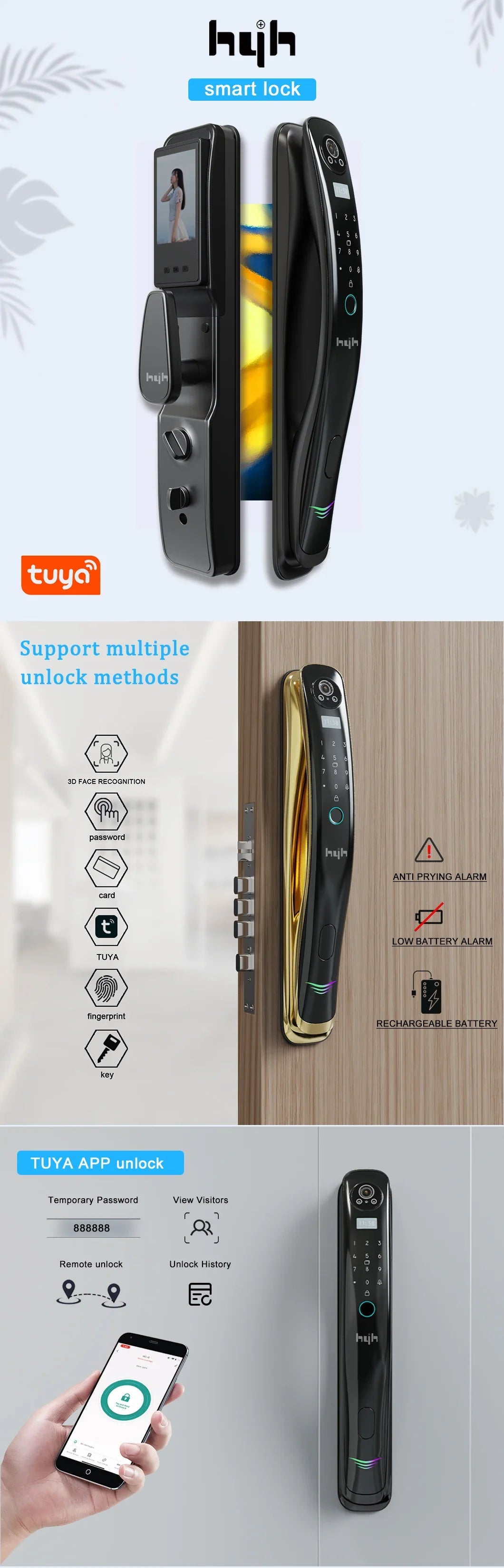 3D Face Recognition Smart Lock
