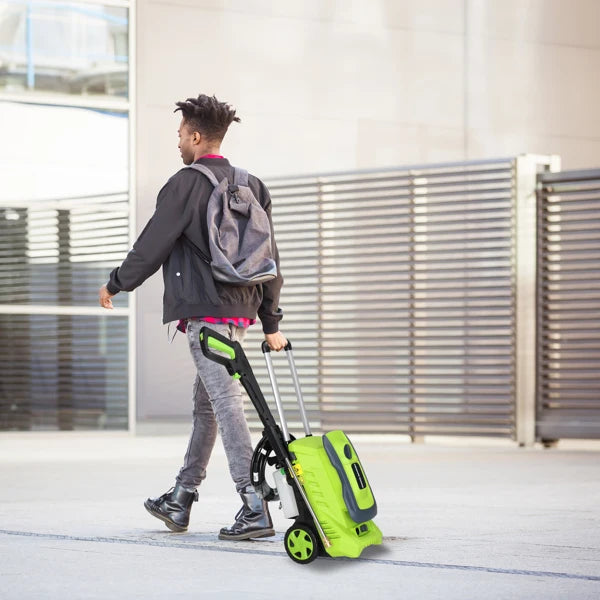 Green 1300PSI Electric Pressure Washer
