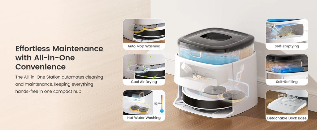 Robot Vacuum Cleaner with Mapping