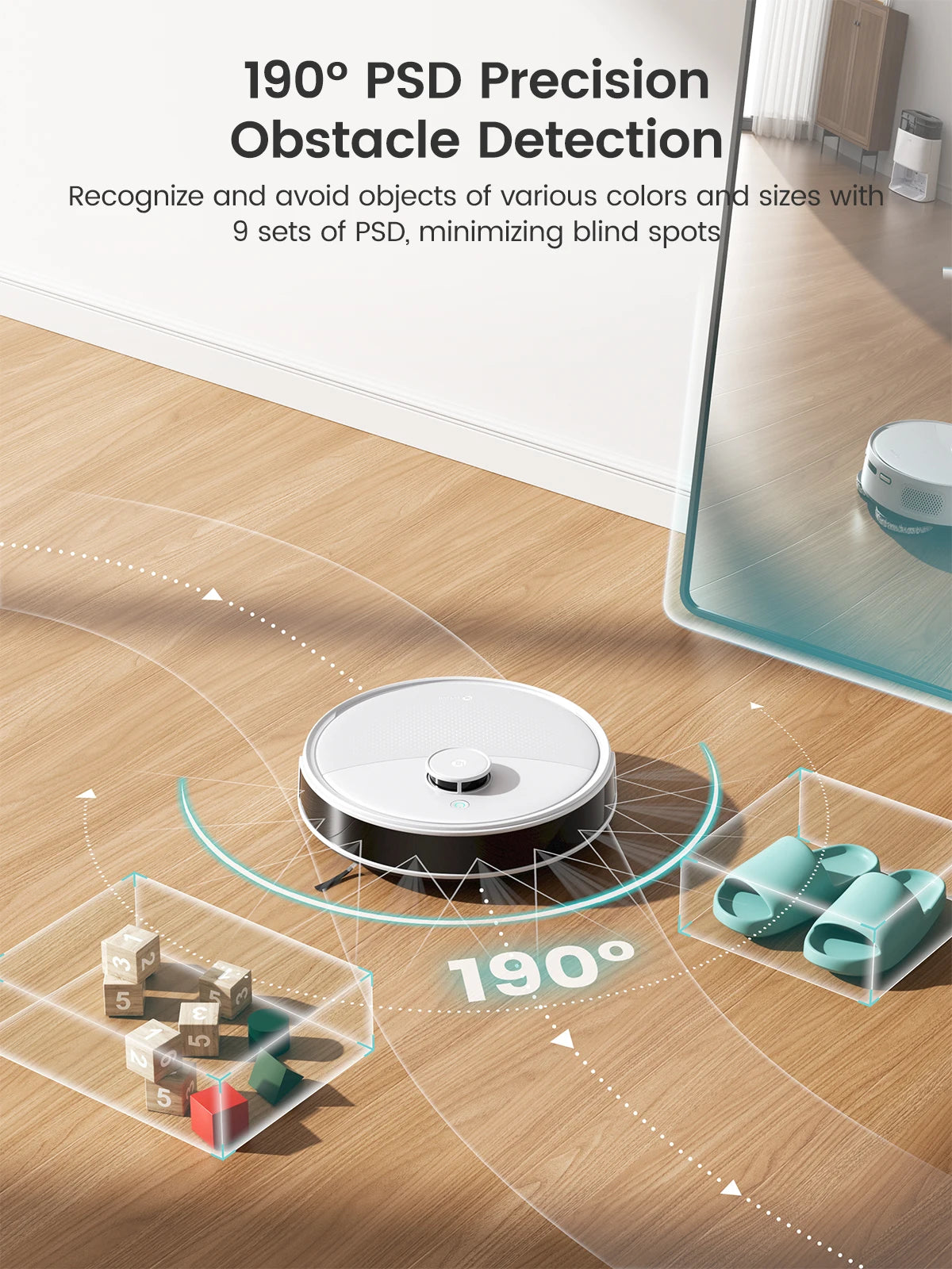 Robot Vacuum Cleaner with Mapping