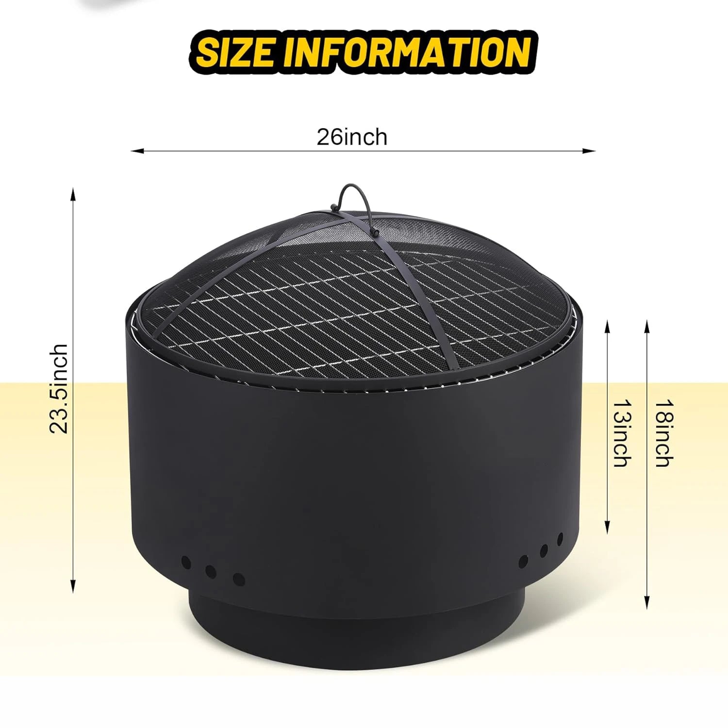 Smokeless Outdoor Patio Fire Pit