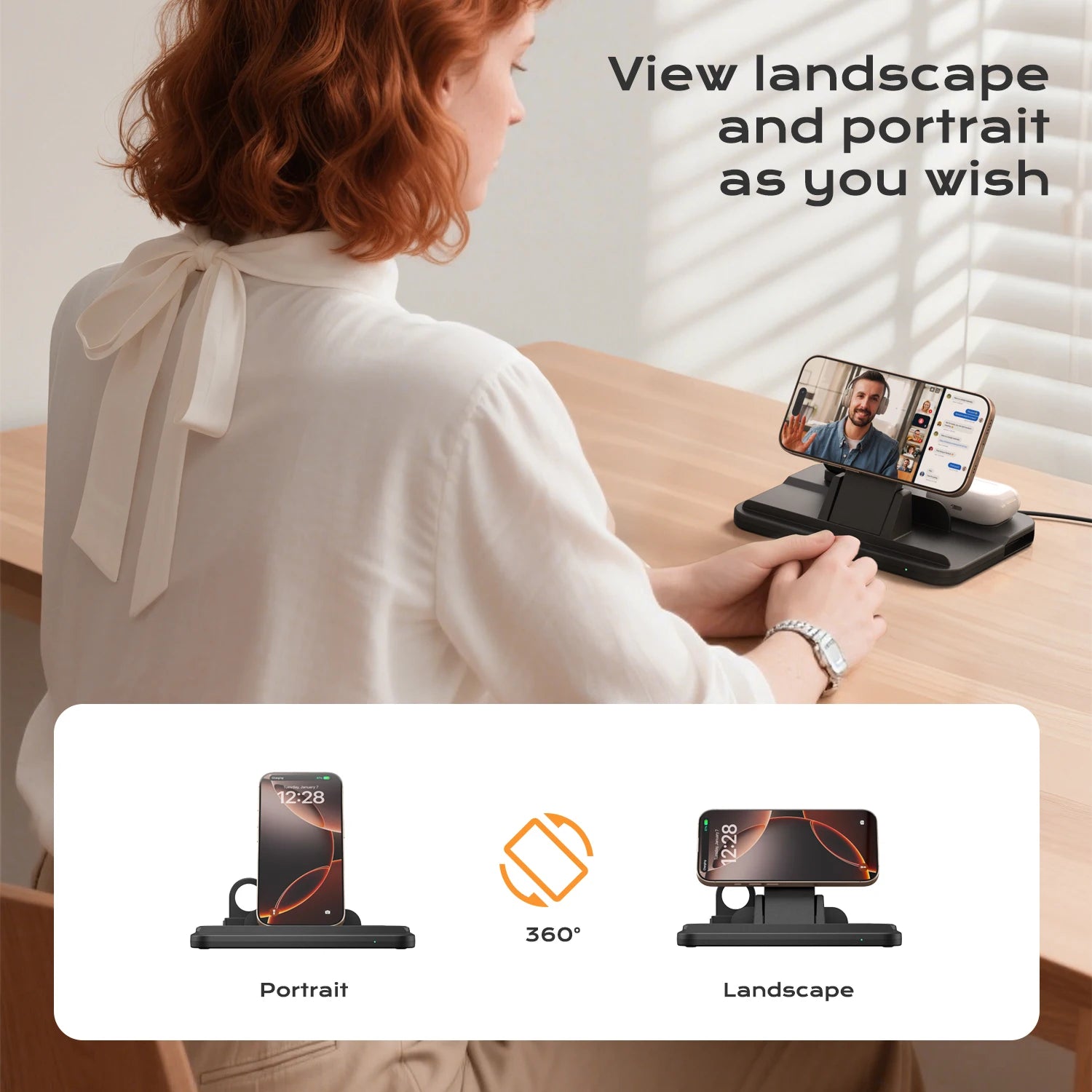 4-in-1 Magnetic Wireless Charging Stand