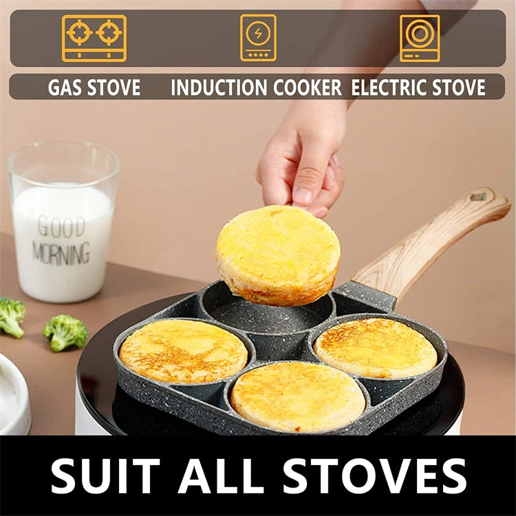 4-Cup Nonstick Egg Pan