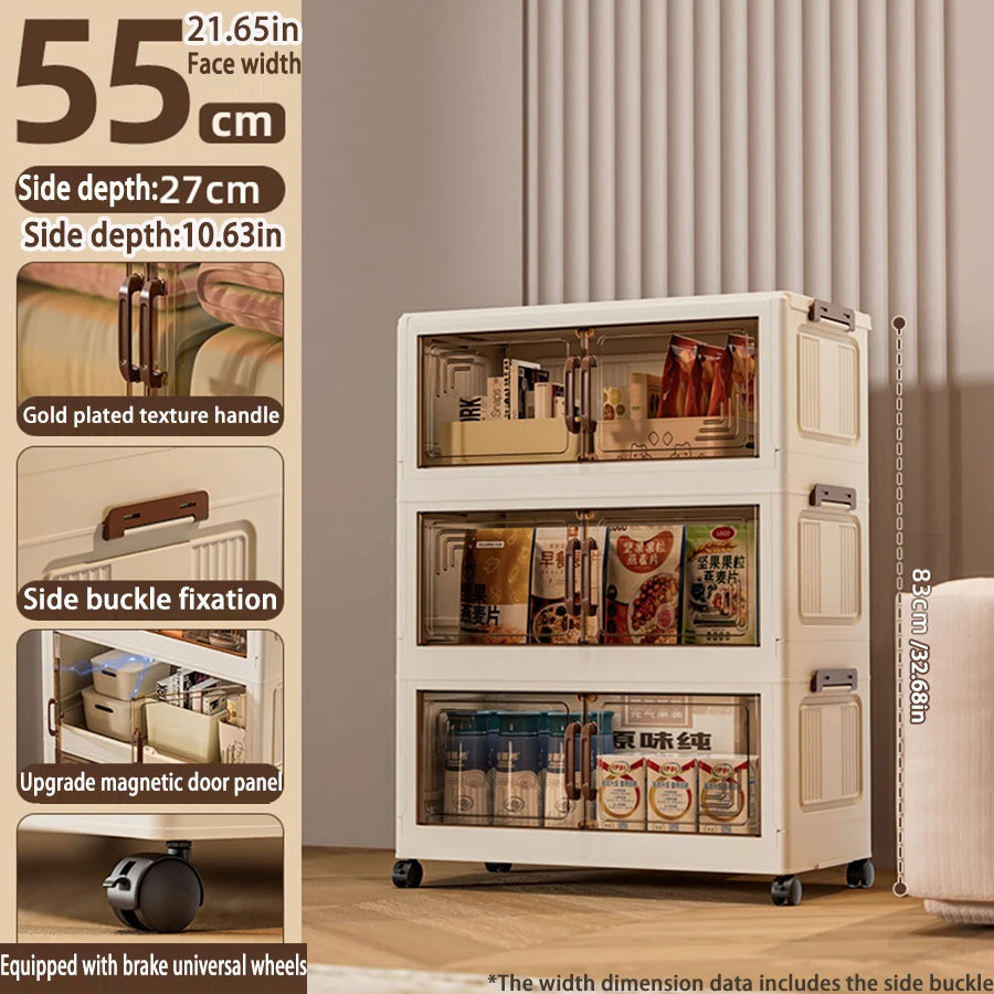 Folding Storage Cabinet Wardrobe