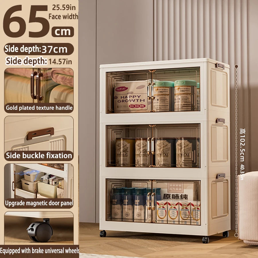 Folding Storage Cabinet Wardrobe