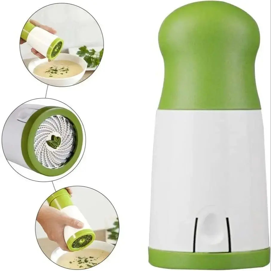 Manual Herb Grinder & Spice Mill – Kitchen Tool Gadget