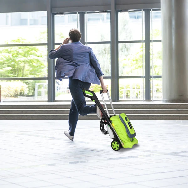 Green 1300PSI Electric Pressure Washer