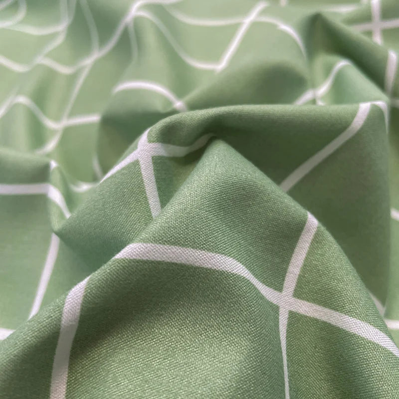 Plaid Cotton Bedding Set