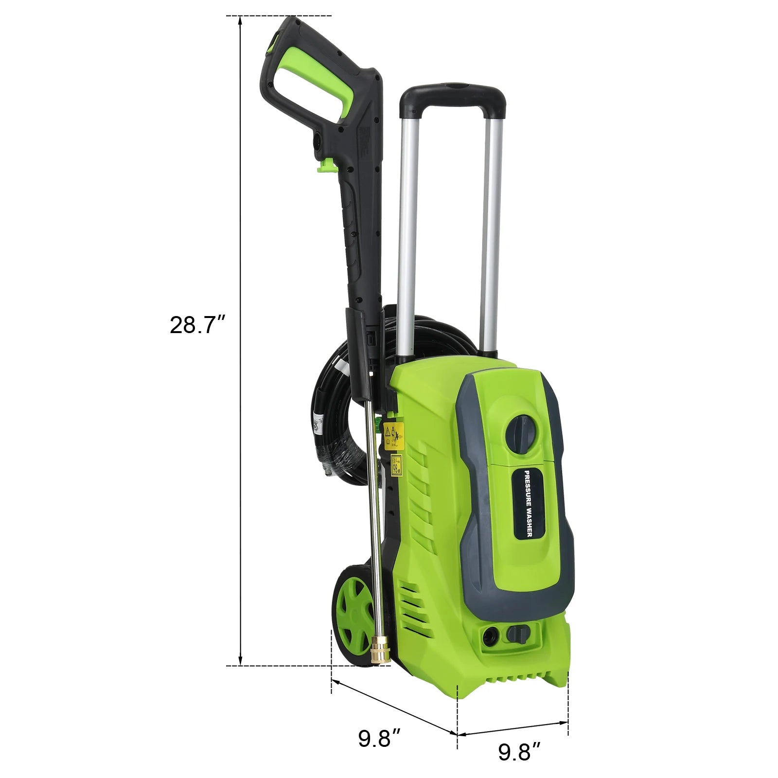 Green 1300PSI Electric Pressure Washer