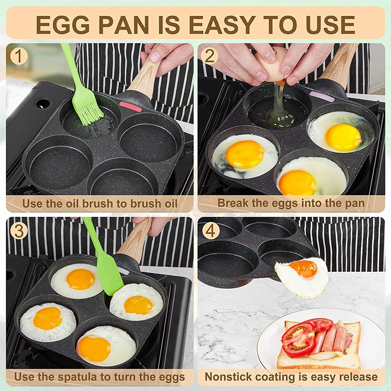 4-Cup Nonstick Egg Pan