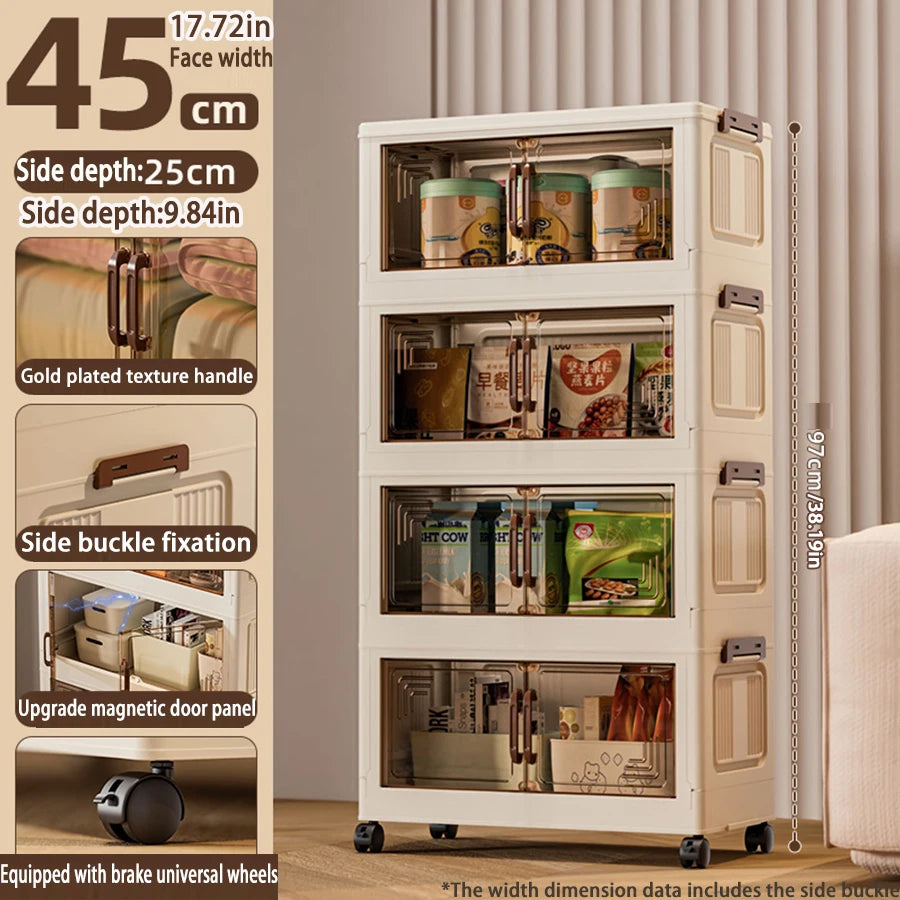 Folding Storage Cabinet Wardrobe