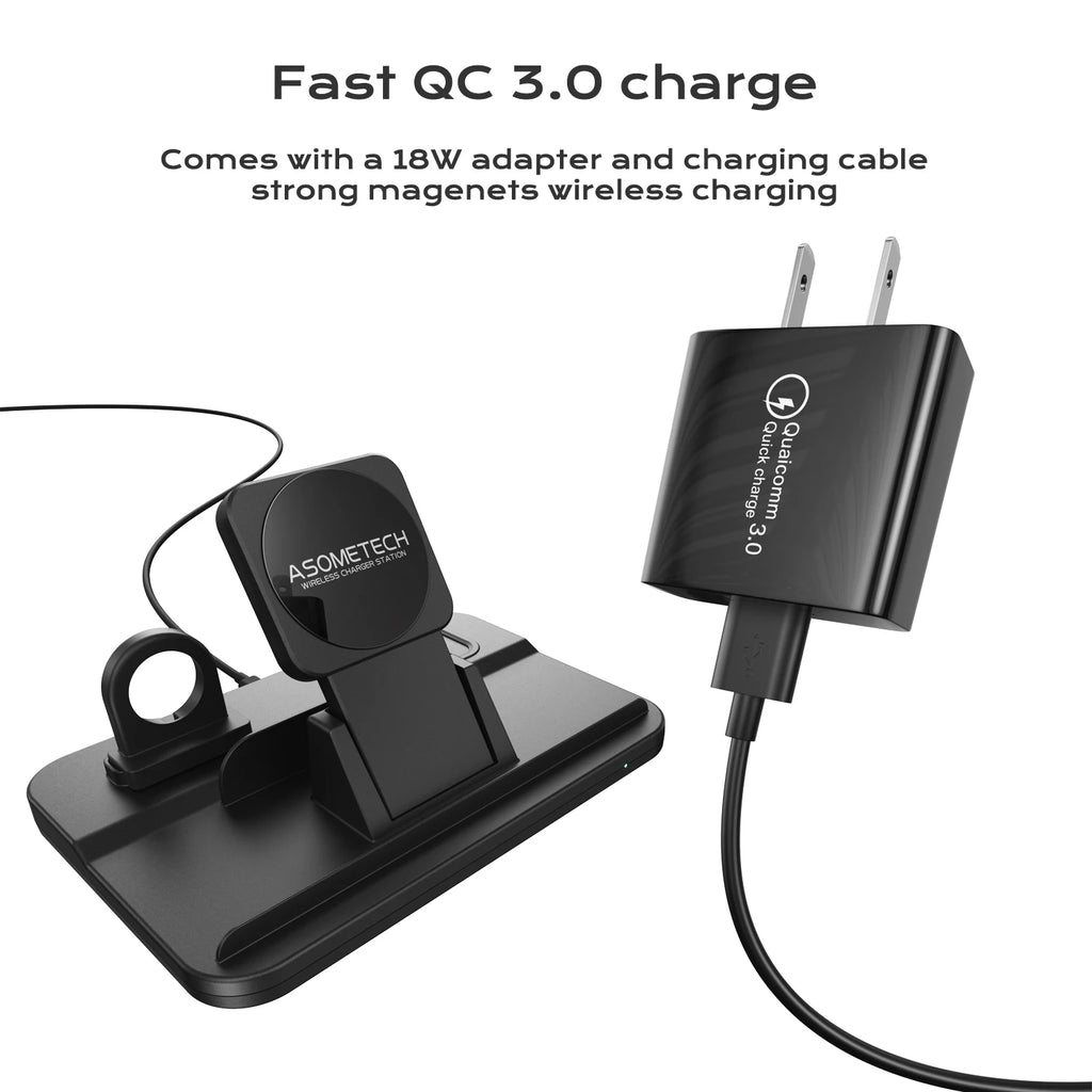 4-in-1 Magnetic Wireless Charging Stand