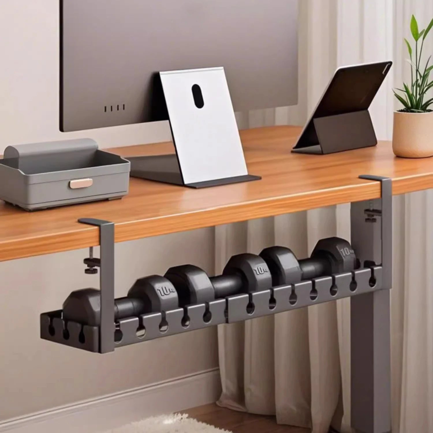 Under Desk Cable Management Tray