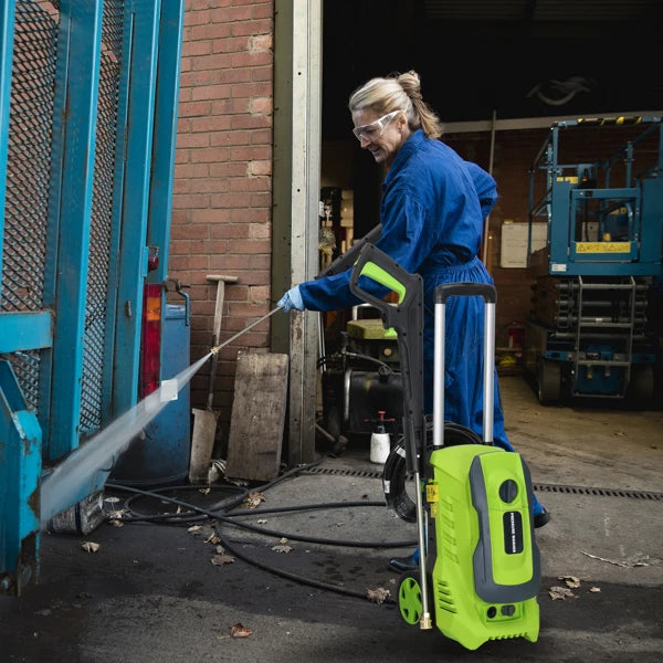 Green 1300PSI Electric Pressure Washer