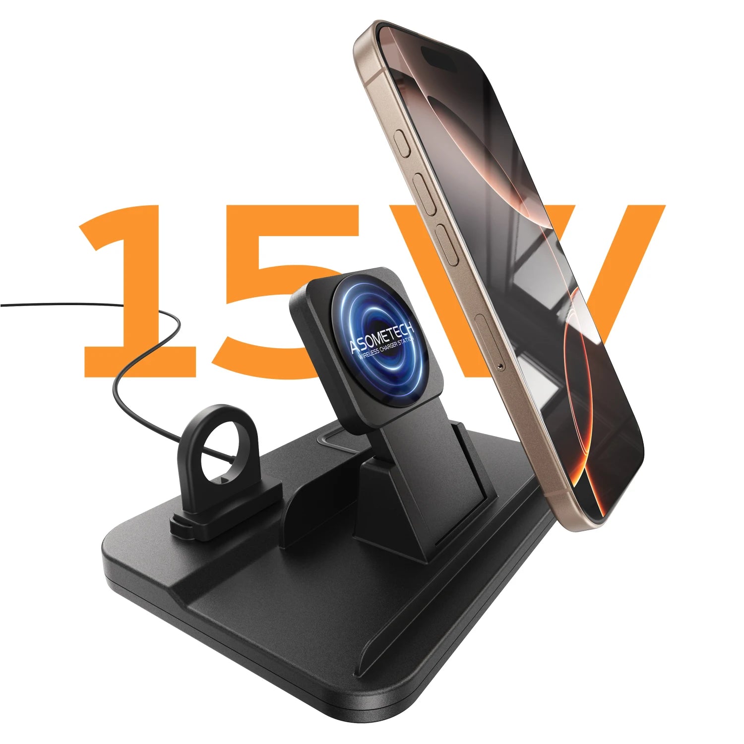 4-in-1 Magnetic Wireless Charging Stand